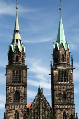 Eski Nürnberg kentinin mimari mirası