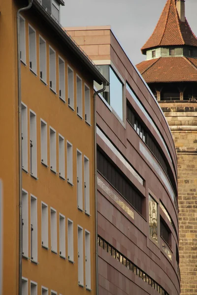 Architectonic Heritage Old Town Nuremberg — Stock Photo, Image