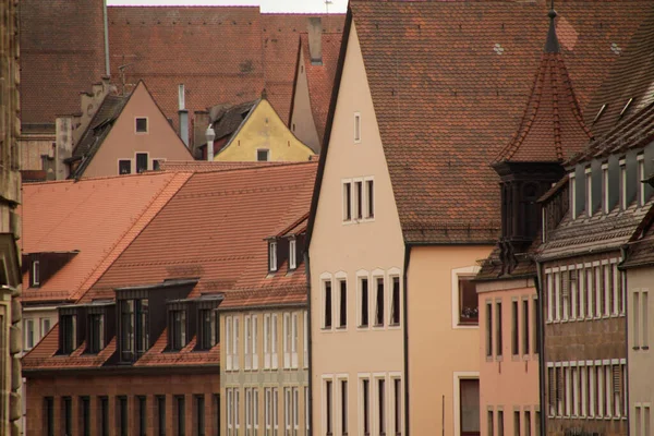 Patrimonio Arquitectónico Del Casco Antiguo Nuremberg —  Fotos de Stock