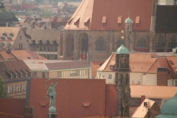 Patrimoine Architectural Vieille Ville Nuremberg — Photo
