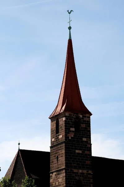 Patrimonio Arquitectónico Del Casco Antiguo Nuremberg — Foto de Stock