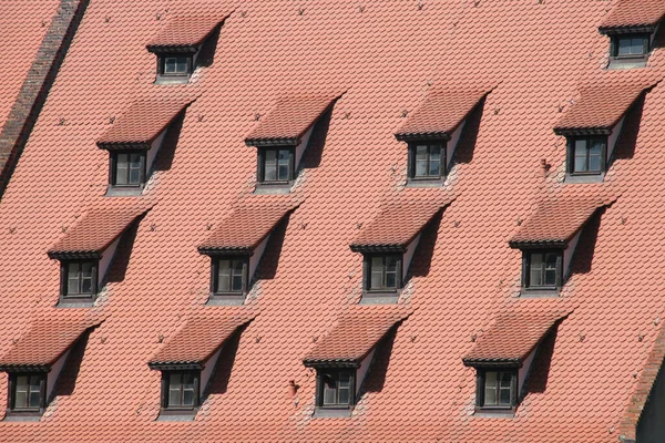 Patrimoine Architectural Vieille Ville Nuremberg — Photo