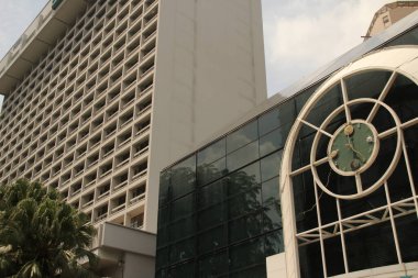 Singapur 'da şehir manzarası