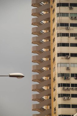 Singapur şehir merkezi manzarası