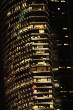 Singapur şehir merkezi manzarası