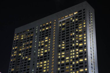 Singapur şehir merkezi manzarası