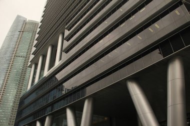 Singapur 'da şehir manzarası