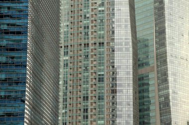 Singapur 'da şehir manzarası