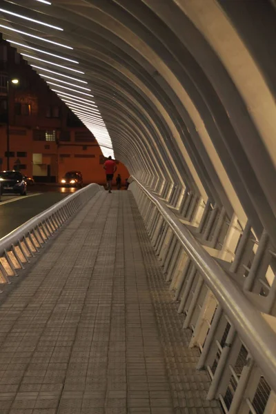 Podul Peste Estuarul Din Bilbao — Fotografie, imagine de stoc