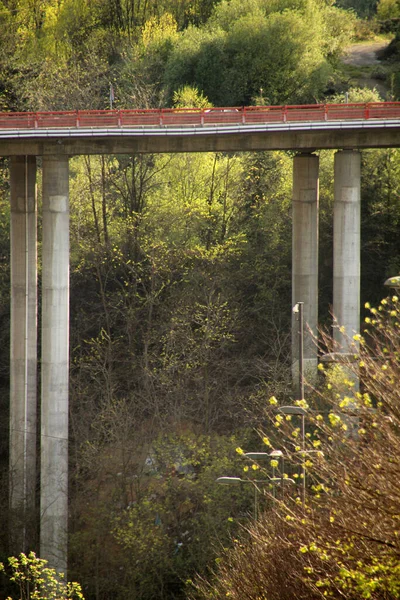 Pont Sur Estuaire Bilbao — Photo