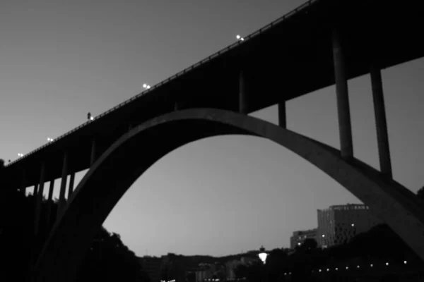 Bridge Estuary Bilbao — Stock Photo, Image