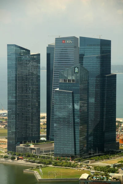 Urbanscape Ciudad Singapur — Foto de Stock