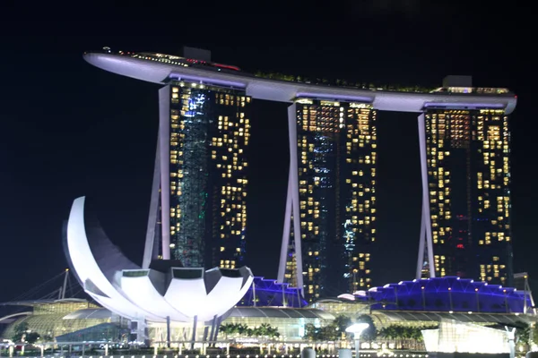 Widok Centrum Singapuru — Zdjęcie stockowe