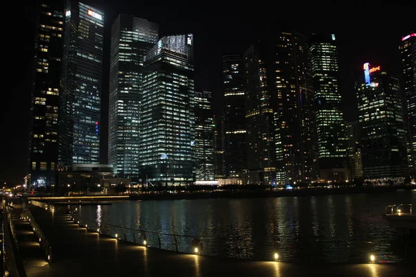 View Downtown Singapore — Stock Photo, Image