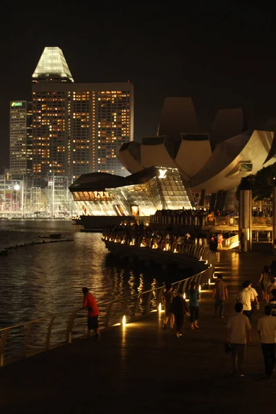 View Downtown Singapore — Stock Photo, Image