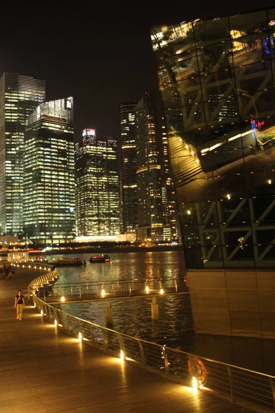 Vista Del Centro Singapur — Foto de Stock