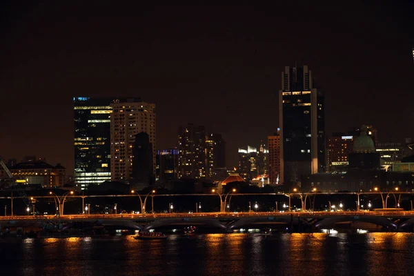 View Downtown Singapore — Stock Photo, Image