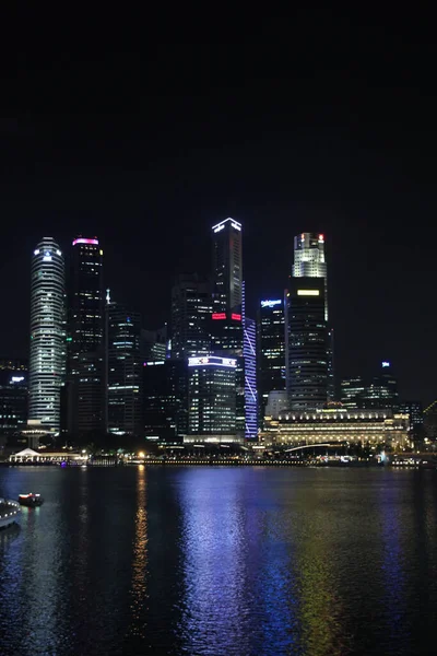 Uitzicht Het Centrum Van Singapore — Stockfoto