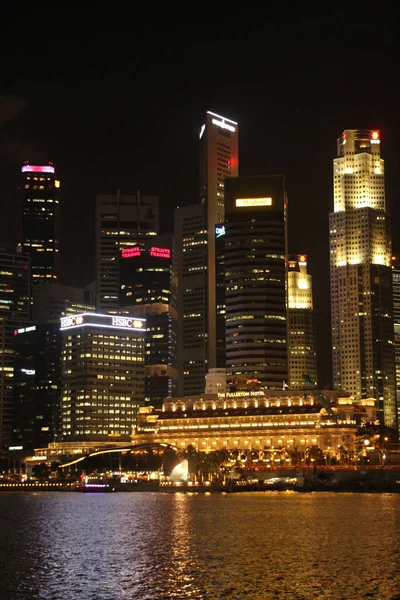 Vista Del Centro Singapur — Foto de Stock