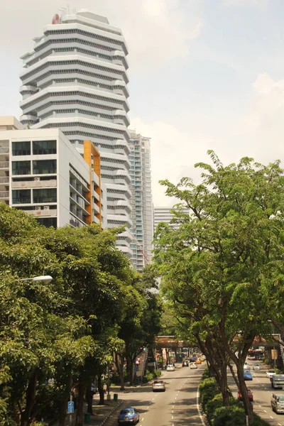 Utsikt Över Centrala Singapore — Stockfoto