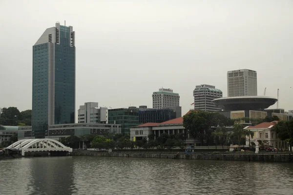 Vista Del Centro Singapore — Foto Stock