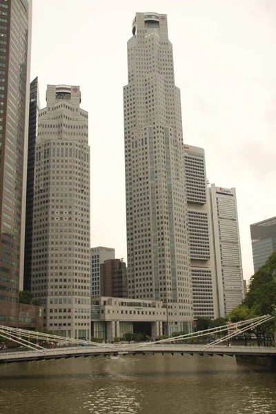 シンガポールのダウンタウンの眺め — ストック写真