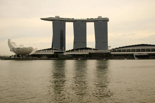 Vista Del Centro Singapur — Foto de Stock