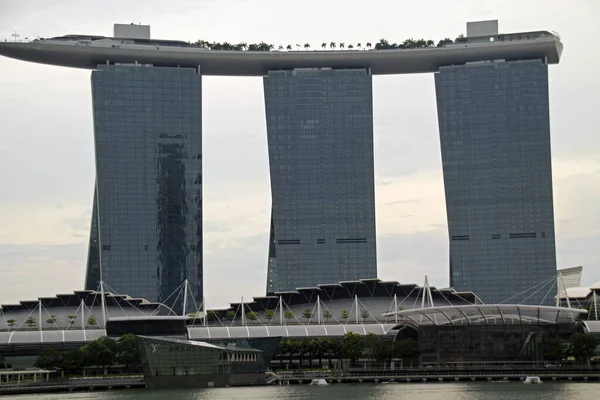 Widok Centrum Singapuru — Zdjęcie stockowe