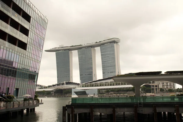 Urbanizacja Mieście Singapur — Zdjęcie stockowe