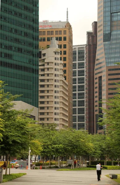 Urbanscape Ciudad Singapur — Foto de Stock