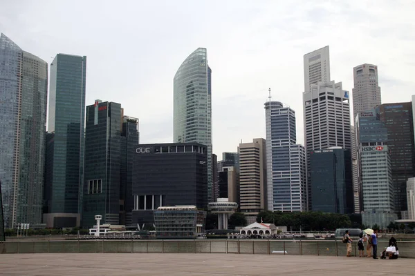Urbanscape Ciudad Singapur —  Fotos de Stock