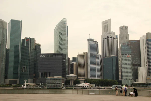 新加坡城市的Urbanscape — 图库照片