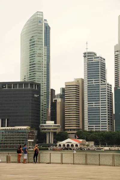 Urbanscape Nella Città Singapore — Foto Stock