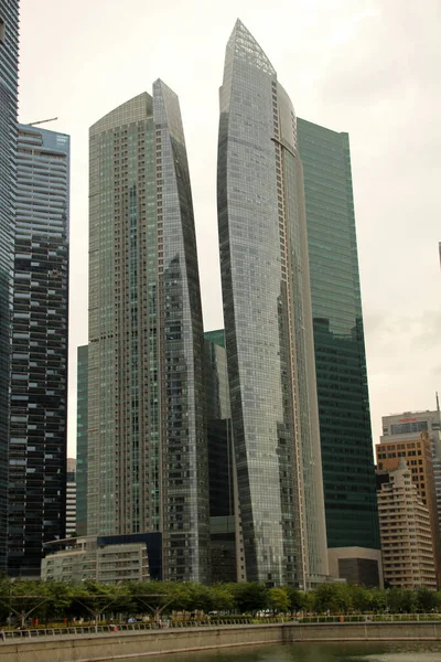 Urbanscape Ciudad Singapur — Foto de Stock