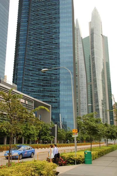 Urbanscape Nella Città Singapore — Foto Stock