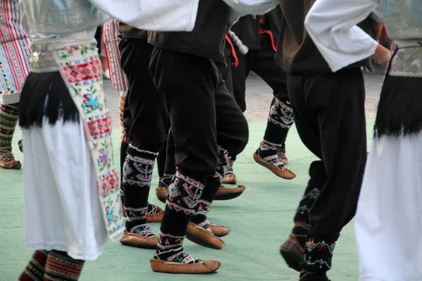 Serbiska Folkdans Gatufestival — Stockfoto