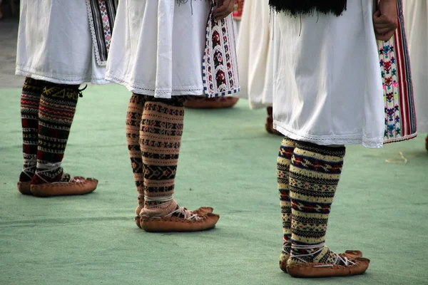 Serbiska Folkdans Gatufestival — Stockfoto