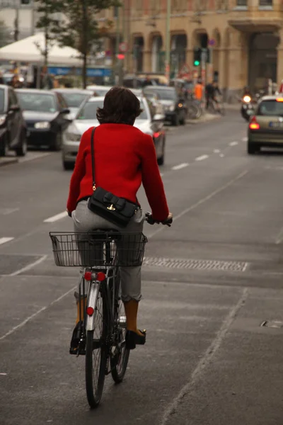 Велосипед Городской Среде — стоковое фото