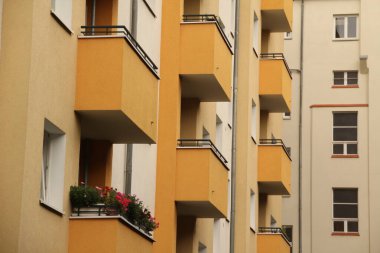 Berlin şehir merkezinde şehir manzarası