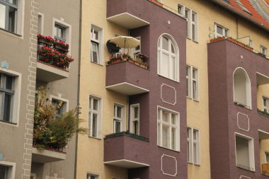 Berlin şehir merkezinde şehir manzarası