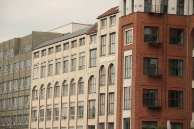 Berlin şehir merkezinde şehir manzarası