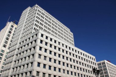 Berlin şehir merkezinde şehir manzarası