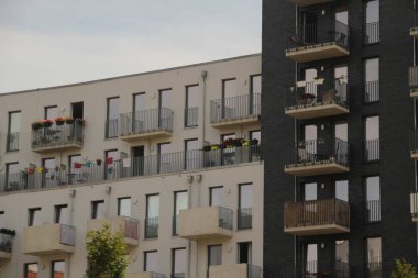 Berlin şehir merkezinde şehir manzarası