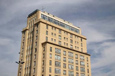 Berlin şehir merkezinde şehir manzarası