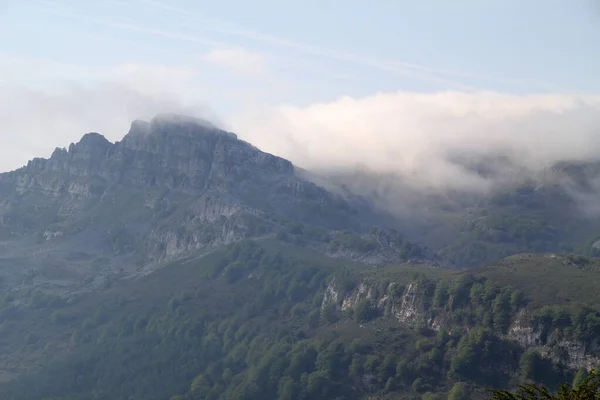 Randonnée Dans Les Montagnes Pays Basque — Photo