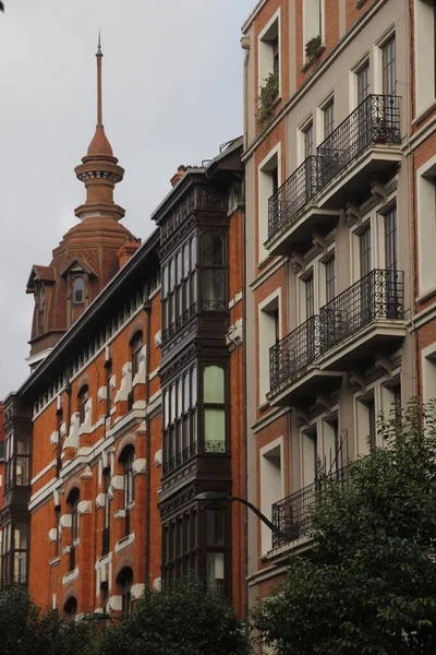 Building Neighborhood Bilbao — Stock Photo, Image