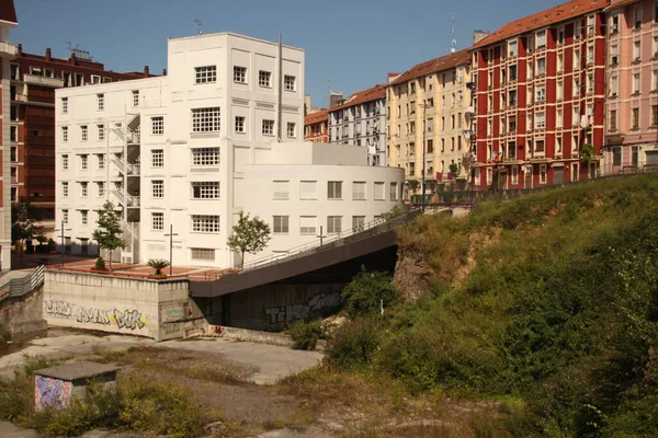 Edificio Barrio Bilbao — Foto de Stock