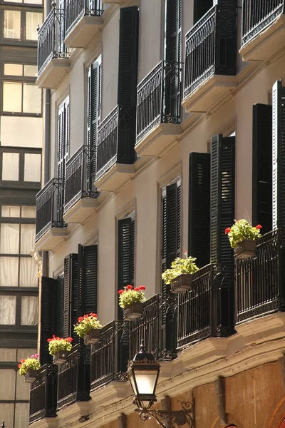 Building Neighborhood Bilbao — Stock Photo, Image