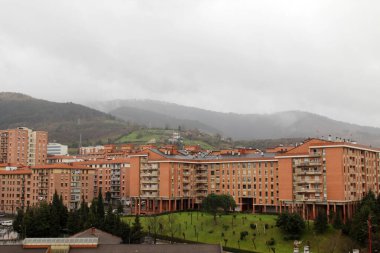 Bilbao şehrinde şehir manzarası