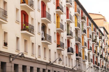 Bilbao mahallesinde bir bina.